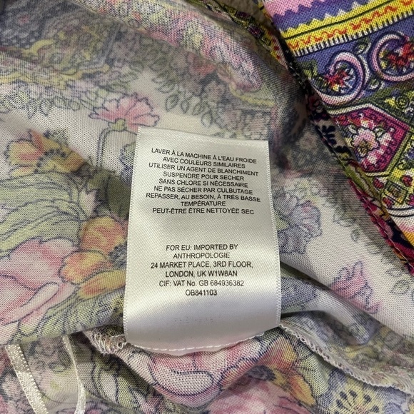 Maeve x Anthropologie Ceresco Bohemian Peasant Top - Picture 7 of 8